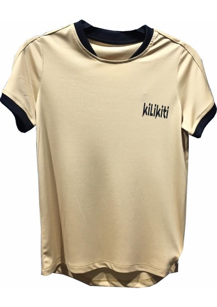 Unisex Genç / Çocuk Spor T-Shirt Bisiklet Yaka