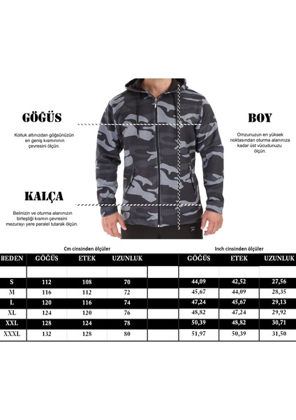Erkek Spor Ceket Koşu Outdoor Oversize Kapşonlu 4070 fırsatları