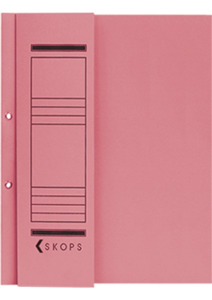 Yarım Kapak Kapsüllü Karton Dosya 1.kalite Pembe 500'lü