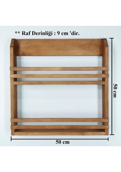 Ahşap Bebek Çocuk Odası Montessori Kitaplık Iki Katlı Duvar Rafı