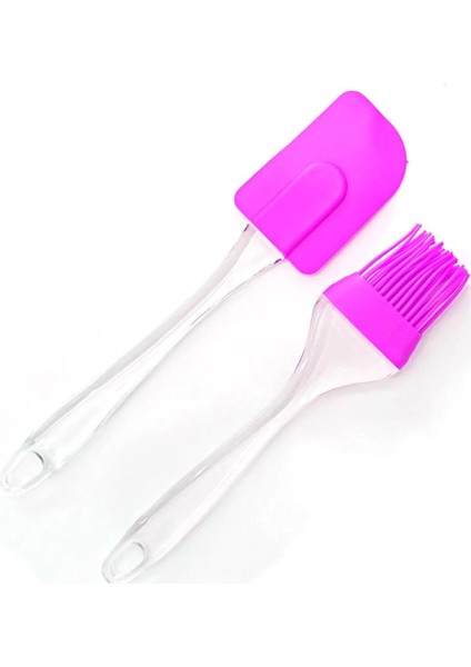 Silikon Yumurta Fırçası ve Spatula 2'li Set