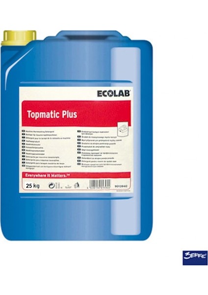 Topmatik Plus 25 kg Endüstriyel Bulaşık Makinaları Için Klor Katkılı Sıvı Deterjan