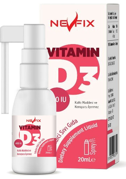 Magnezyum Complex 400 Mg 60 Tablet & Vitamin D3 400'lü 20 ml