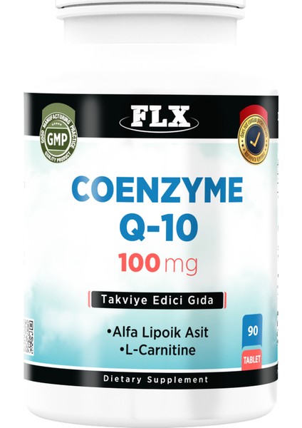 Coenzyme Q-10 L-Carnitine Ala 90 Tablet & Vitamin D3 400'lü 20 ml