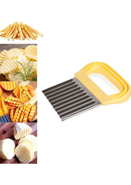 Hamur Kesme Spatulası ve Şekilli Patates Cips Kesici Chopper modelleri