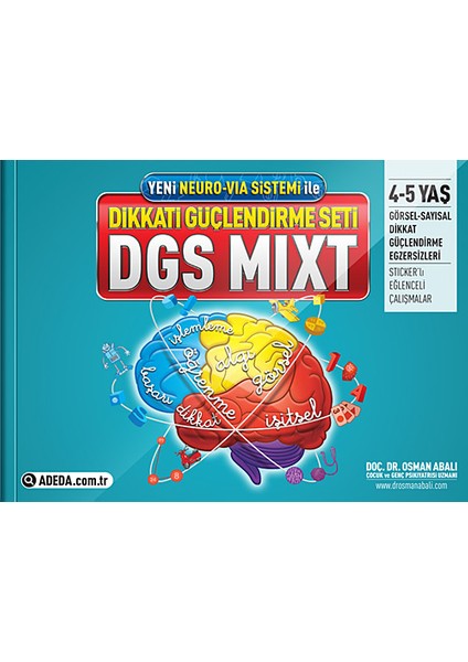 Dgs Mıxt Dikkati Güçlendirme Seti 4-5 Yaş - Osman Abalı