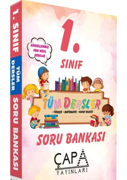 Çap Yayınları 1. Sınıf Tüm Dersler Soru Bankası