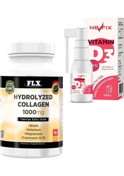 Koenzim 90 Tablet & Vitamin D3 400'lü 20 ml