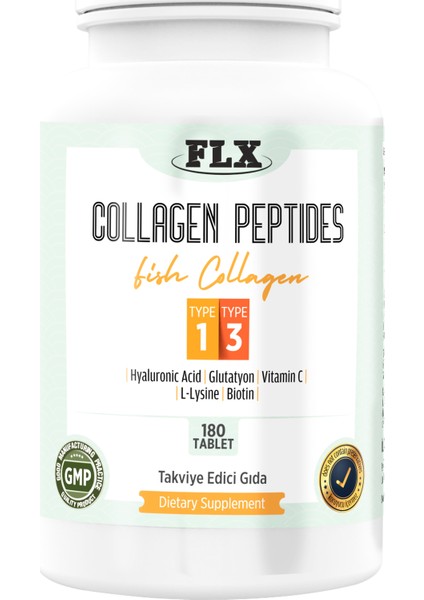 Kollajen Balık Collagen Tip 1-3 180 Tablet & Vitamin D3 400'lü 20 ml modelleri