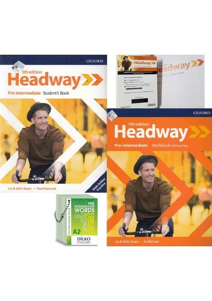 Headway 5th Edition Pre-Intermediate Kodlu Set & Pre-Intermediate Kelime Kartı A2