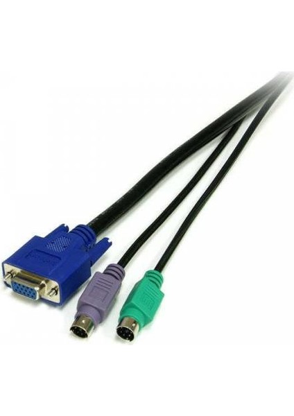 Ps2 Kvm Swıtch Kablosu Dişi Erkek VGA Erkek Ps2