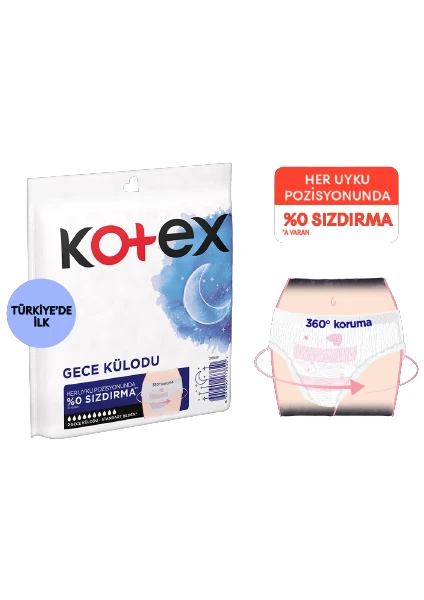 Regl Gece Külodu 5'li Paket