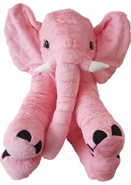 Furkan Toys  Peluş Fil Pembe 52 cm