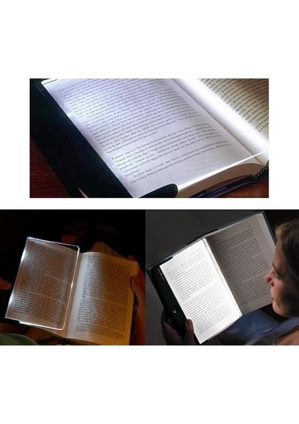kitap Arası Panel Ledli Okuma Işığı