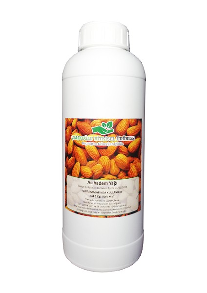 Acı Badem Yağı 1 Lt
