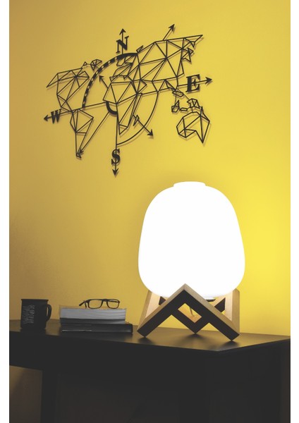 Ahşap Ayaklı Luxy Lamp