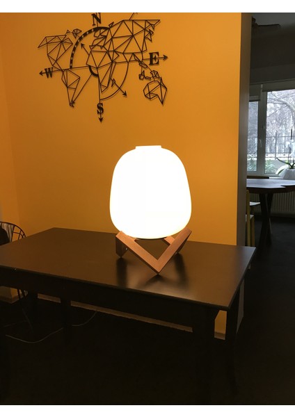 Ahşap Ayaklı Luxy Lamp
