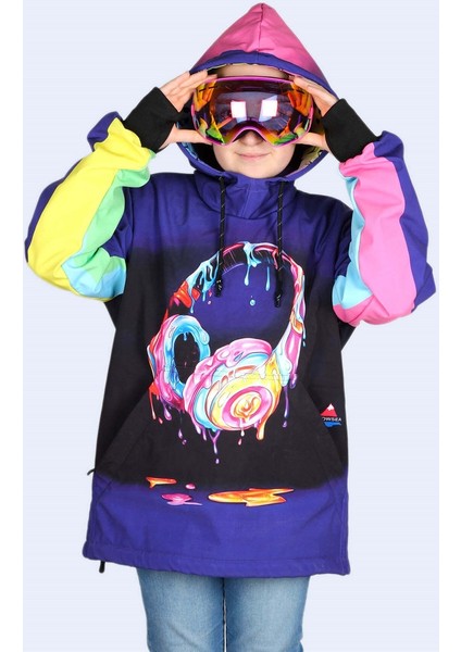 Cool Music Kız Çocuk Snowboard ve Kayak Montu / SS7620