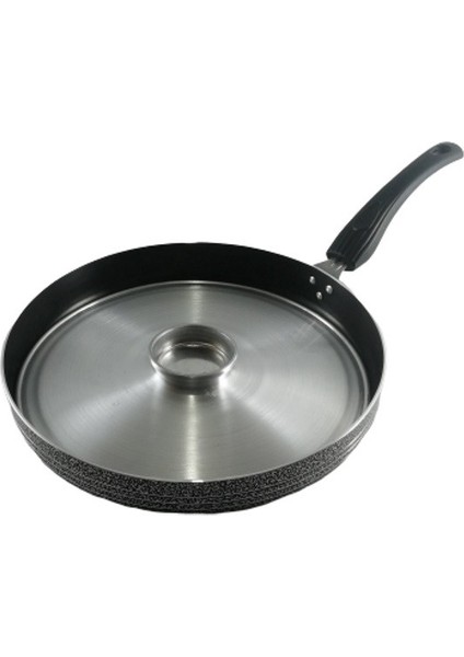 Çift Katlı Teflon Özel Giresun Kızartma Tavası 32 Numara