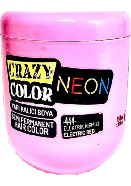 Crazy Color Saç Boyası Neon Elektrik Kırmızı NEON1003