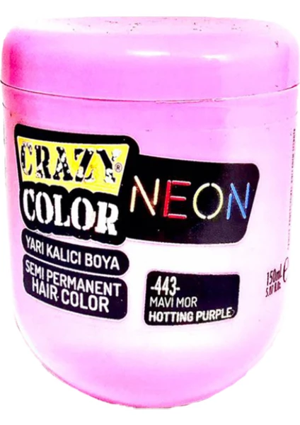 Crazy Color Saç Boyası Neon Mavi Mor NEON1006