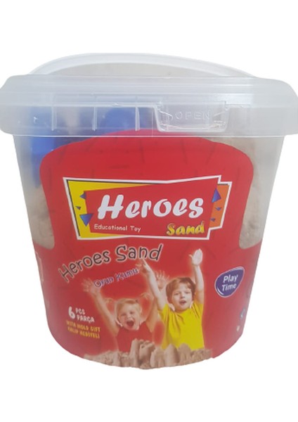 1000 gr 6 Parça Oyun Kumu