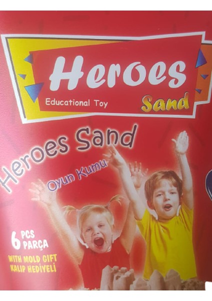 1000 gr 6 Parça Oyun Kumu