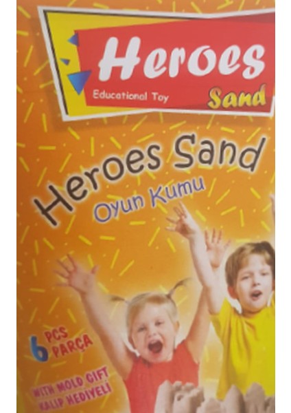 500 gr Altı Parça Oyun Kumu