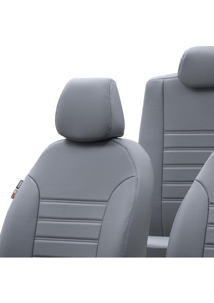 Opel Combo 2019-Sonrası Özel Üretim Koltuk Kılıfı Istanbul Design Füme