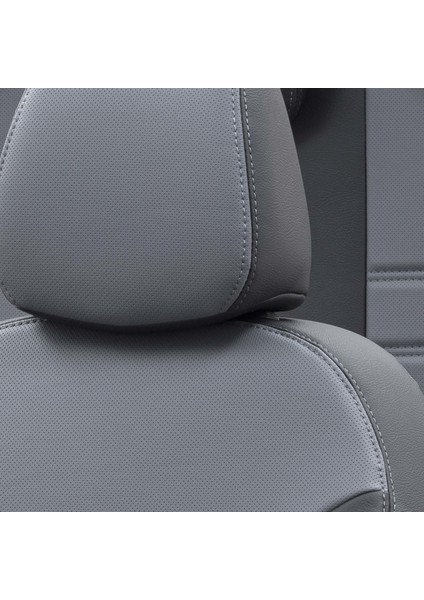 Seat Mii 2012-2019 Özel Üretim Koltuk Kılıfı Istanbul Design Füme - Siyah