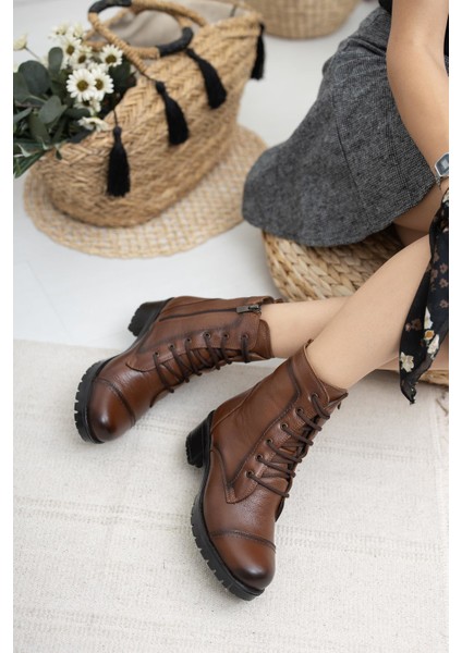 Deri Kadın Deri Bot TRC46-1610