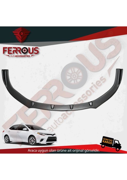 Toyota Corolla Ön Tampon Lip Eki 2013-2018