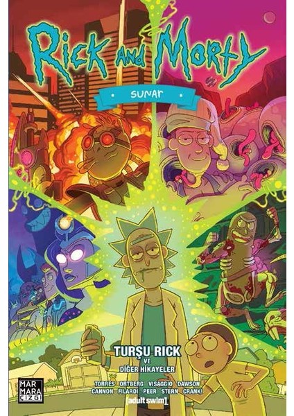 Rick And Morty Sunar Turşu Rick ve Diğer Hikayeler