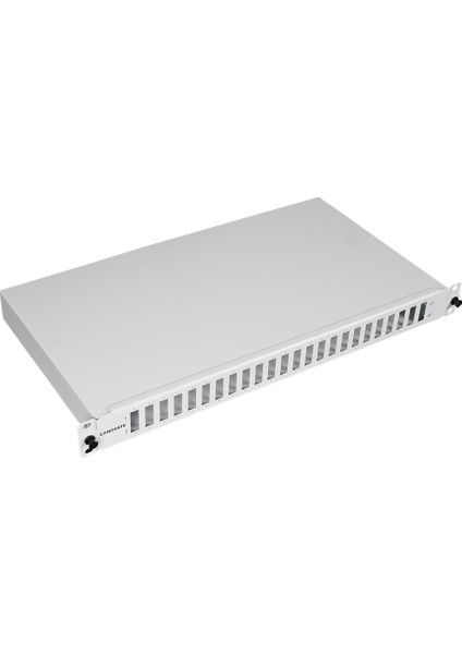 Fiber Patch Panel 48 Port Sürgülü Sonlandırma Kutusu Karbon Çelik (Dkp) 19'' 1u 482X254 (Boş) 2 Yıl Üretici Garantili