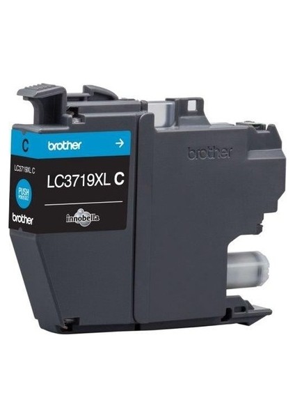 Brother MFC-J3930DW Serisi LC3719XL Mavi Muadil Kartuş 1.500 Sayfa