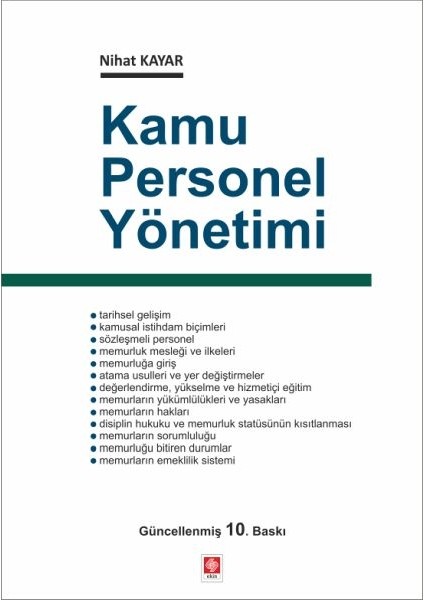 Kamu Personel Yönetimi - Nihat Kayar