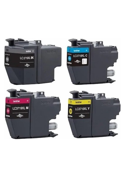 Brother LC3719XL Set Muadil Kartuş / MFC-J3930 / MFC-J2330 / MFC-J2730 / MFC-J3530N