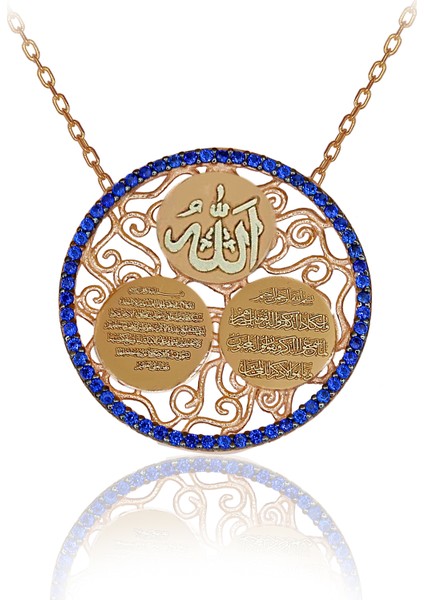 3 Dualı Kolye Ayetel Kürsi Nazar Duası Allah Yazılı 925 Ayar Gümüş fiyatları