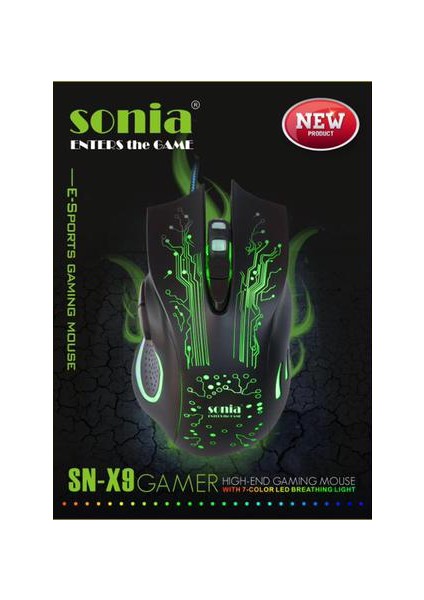 Mouse Sonia Sn-X9 Oyuncu Mouse