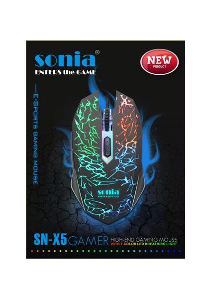 Mouse Sonia Sn-X5 Oyuncu Mouse