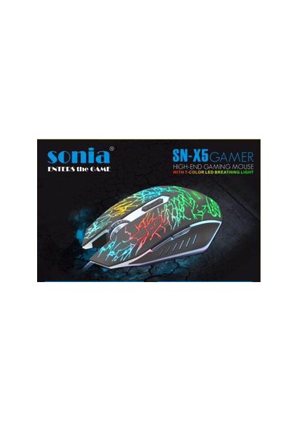 Mouse Sonia Sn-X5 Oyuncu Mouse