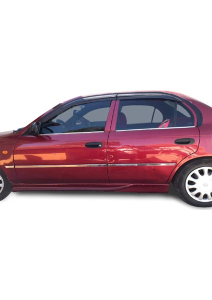Toyota Corolla Sedan Krom Cam Çıtası 1992-1998 Paslanmaz Çelik 4 Parça Blueoto modelleri