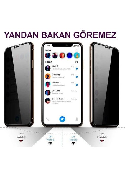 Samsung Galaxy M31  Tam Kaplayan 5d Hayalet Privacy Cam