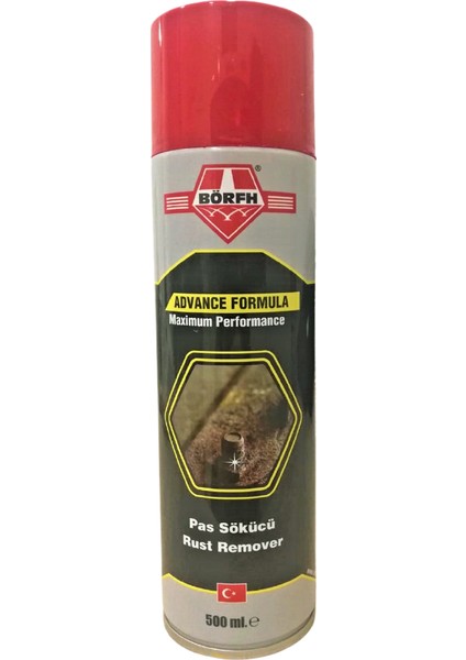 Gazlı Sprey Pas Sökücü 500 ml