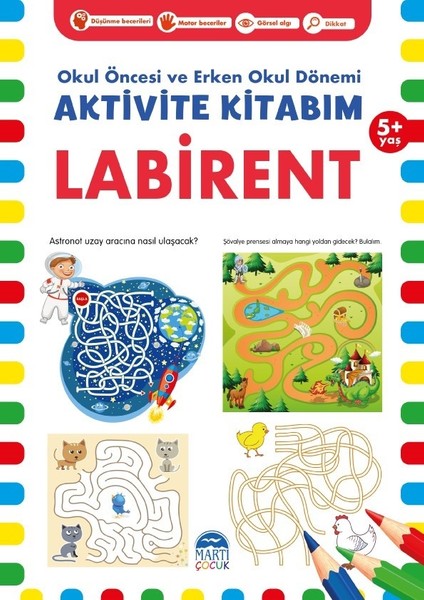 Aktivite Kitabım – Labirent ( 5+ Yaş )