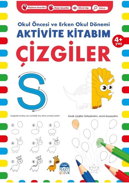 Aktivite Kitabım – Çizgiler (4 + Yaş )