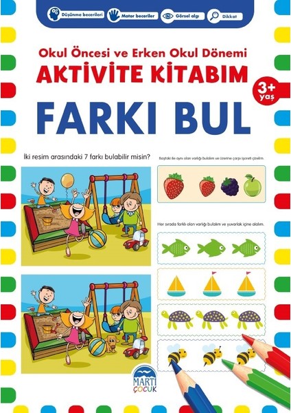 Aktivite Kitabım – Farku Bul (3 + Yaş )