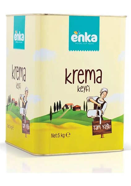 Enka Krema - %65 Yağlı 5 kg (Tereyağlık Krema)