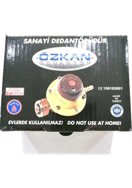 Sanayi Tipi  Ayarlı Dedantör( Vanalı 12KG Uzun Tüp Uyumlu)