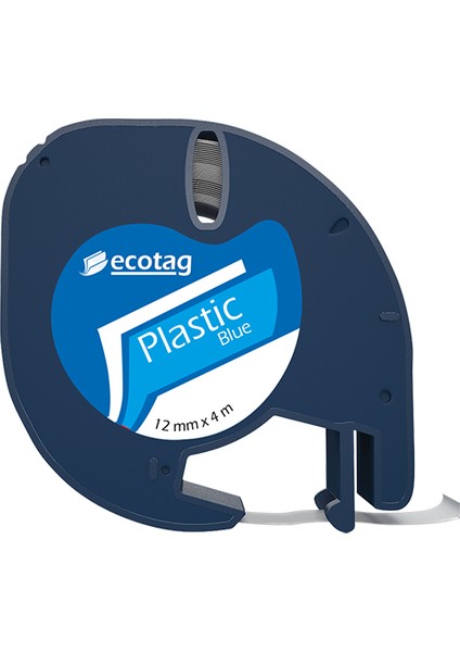 Letratag Etiket Yazıcı ve Ecotag Muadil Plastik Yedek Şerit Etiket 10'lu